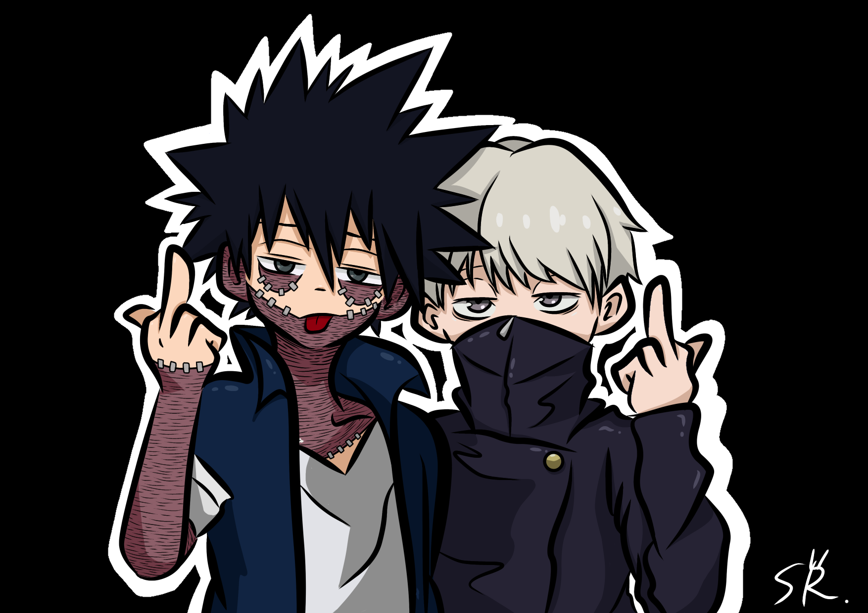 荼毘and棘 Ibispaint