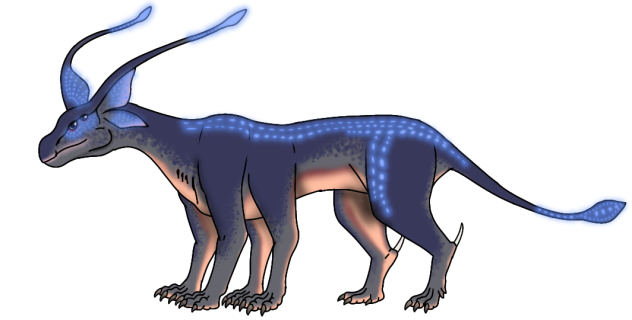 Cobalt Rodhound glow render