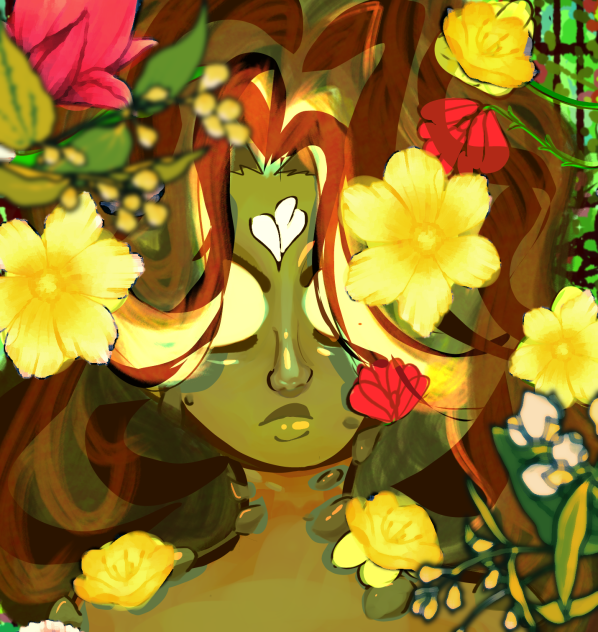 beautiful garden - ibisPaint
