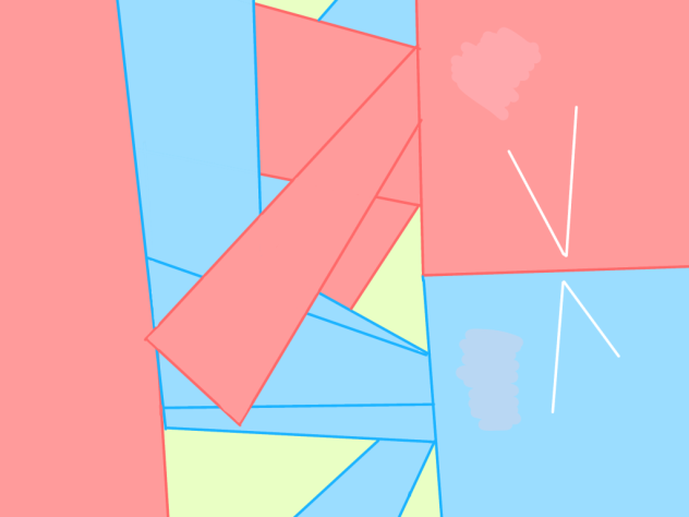 Blue portal and red portal