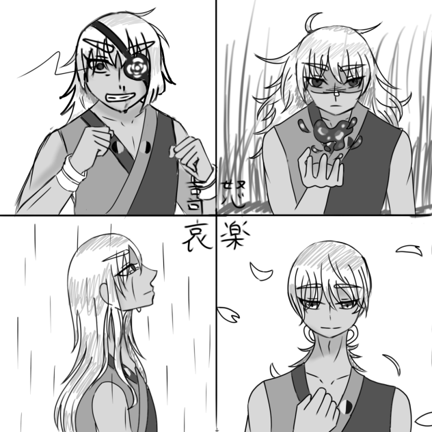 うちの子喜怒哀楽　静傷くんvar