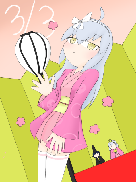 ひなまつり！【BluePlanetsオリキャラ 百武彗】