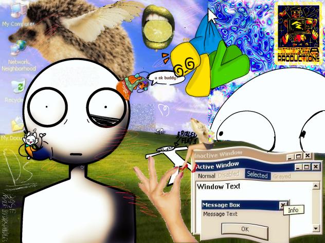 Stuck in a computer collab - ibisPaint