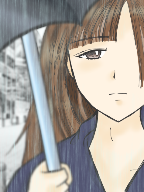 悲しみの雨 ibisPaint