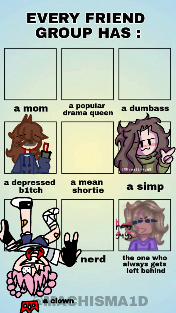 Every friend group collab - ibisPaint