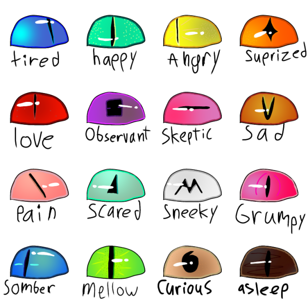 Heckle’s eyes