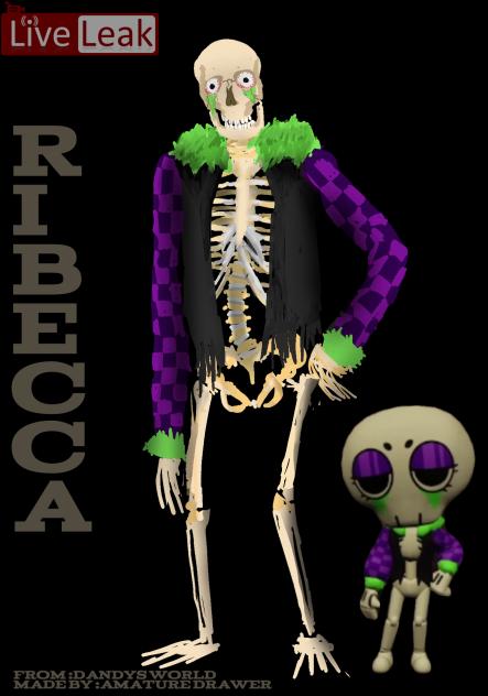 Skeletal Ribecca ( dandy's world )