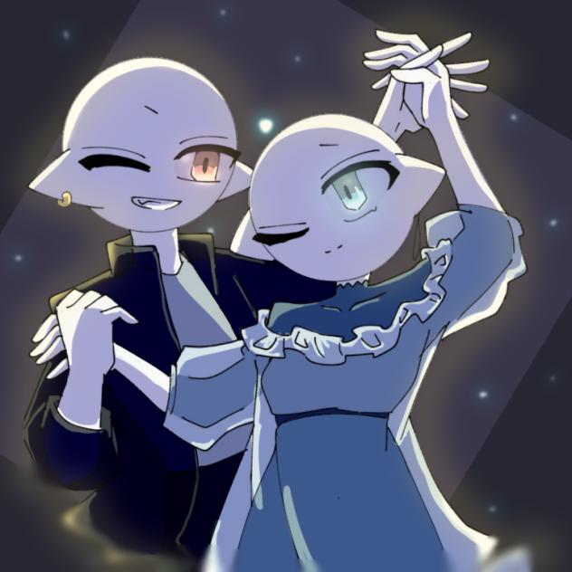 星空の下で