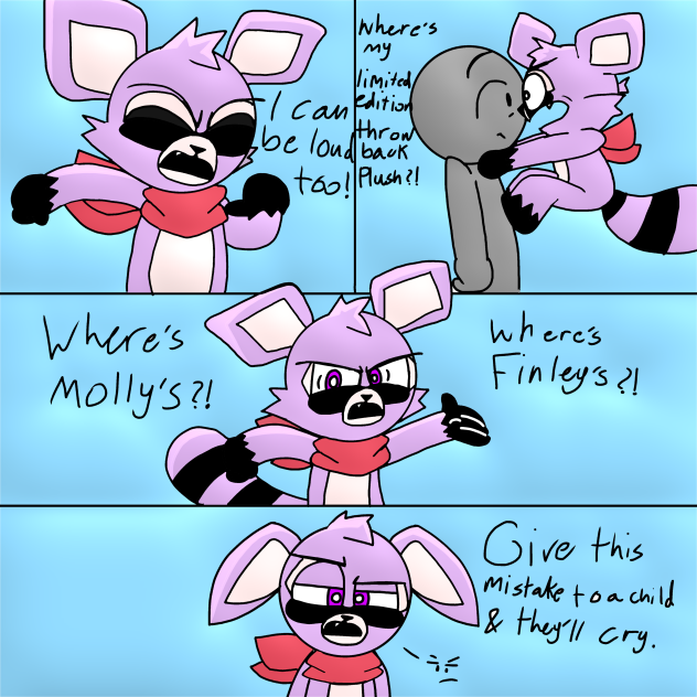 Rambley the raccoon