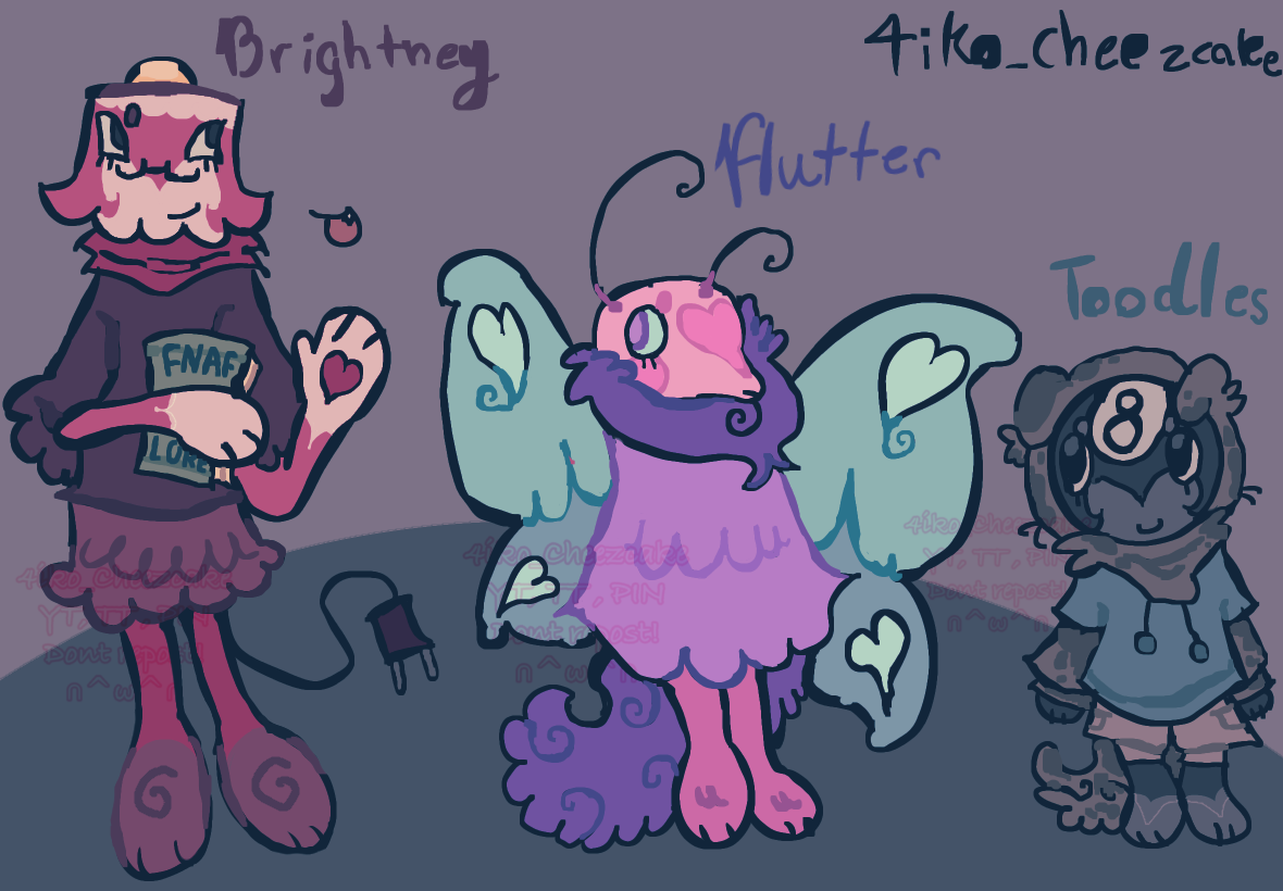 Brightney flutter and toodl - ibisPaint