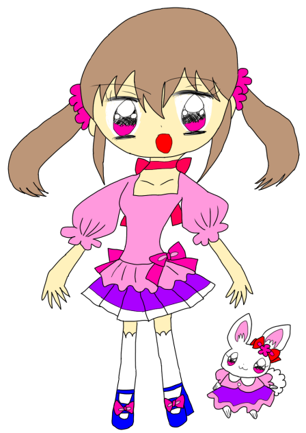 サクラとラビカ