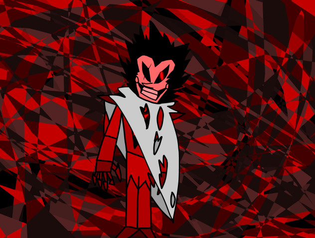 Villain with a Vegeta haircut(re-upload)