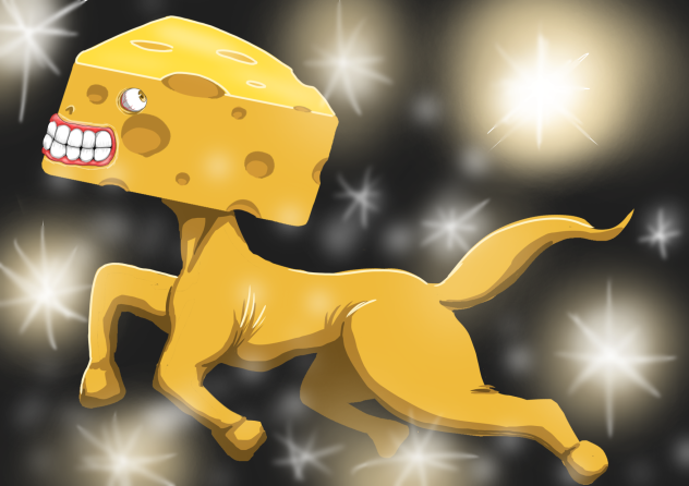 名犬チーズ　（dog）