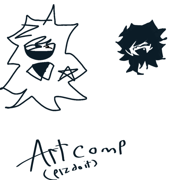 new characters for art comp - ibisPaint