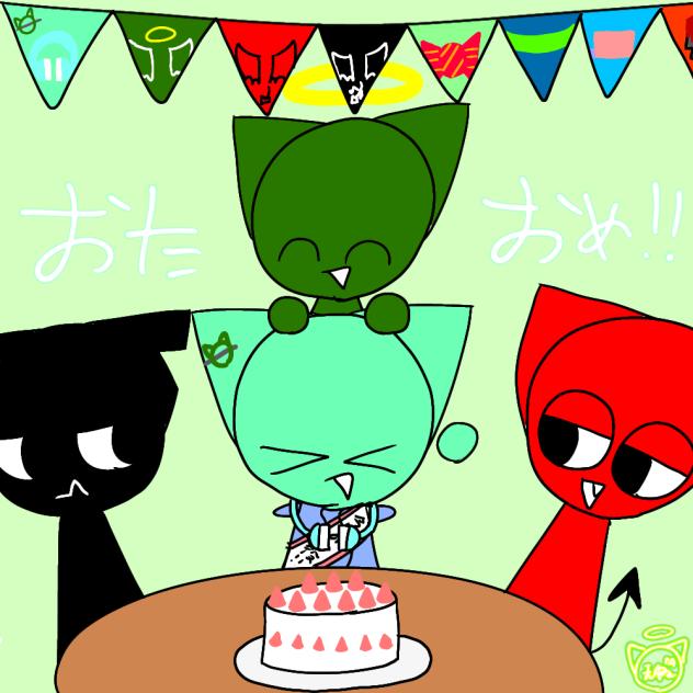 主、おたおめ!!　(スプランキー)