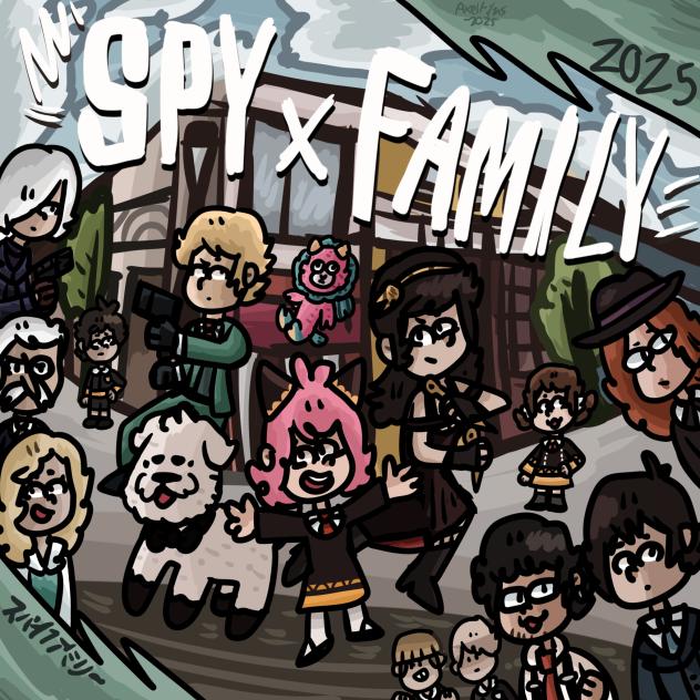 my fanart of spy x family