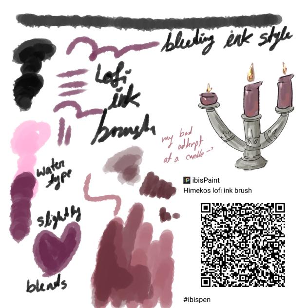 Lofi ink brush~ - ibisPaint