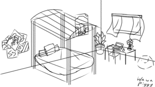 Bedroom (unfinished)