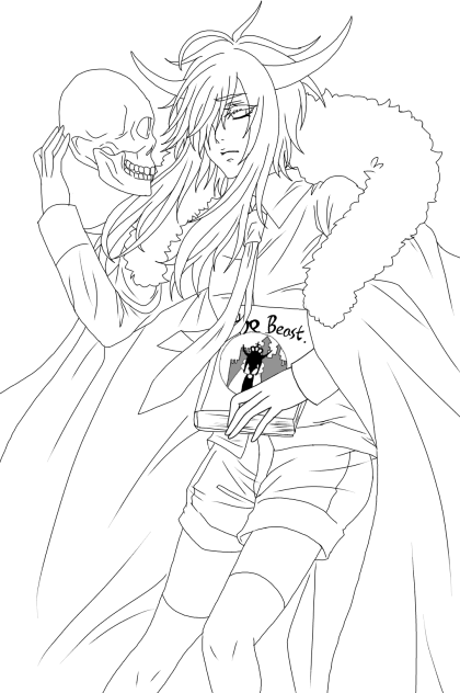 【線画】the Beast.