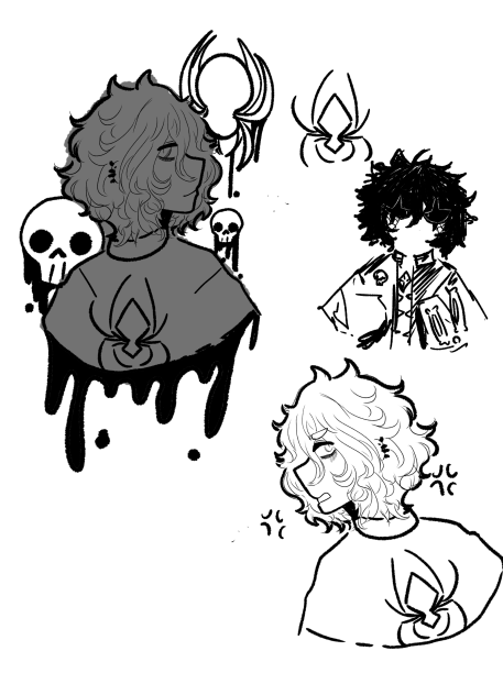 💀🕷 - ibisPaint