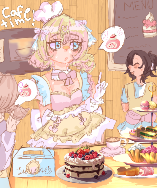 🎂🍧♡ Cafe time¡♡🍧🎂
