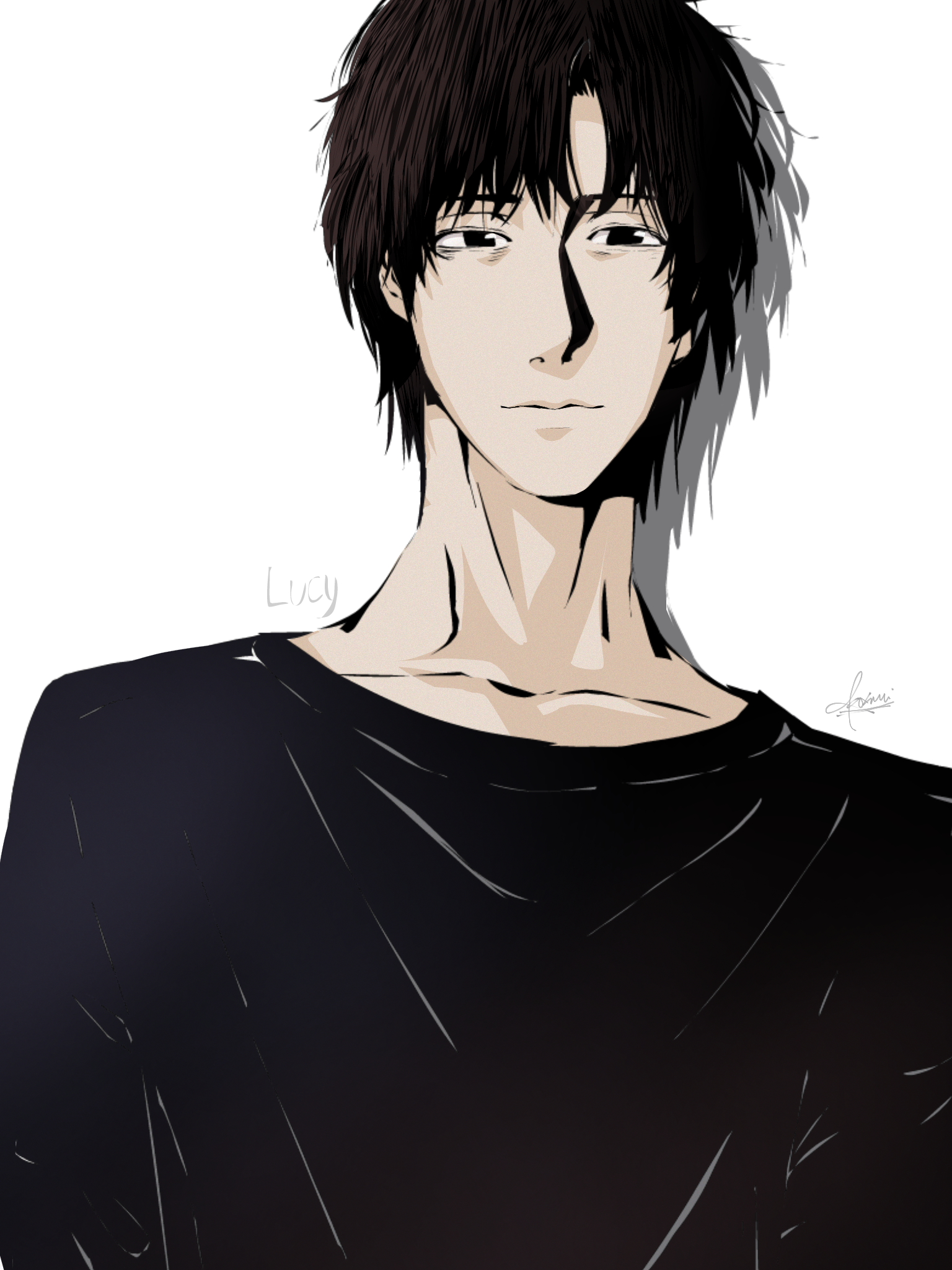 hot guy - ibisPaint