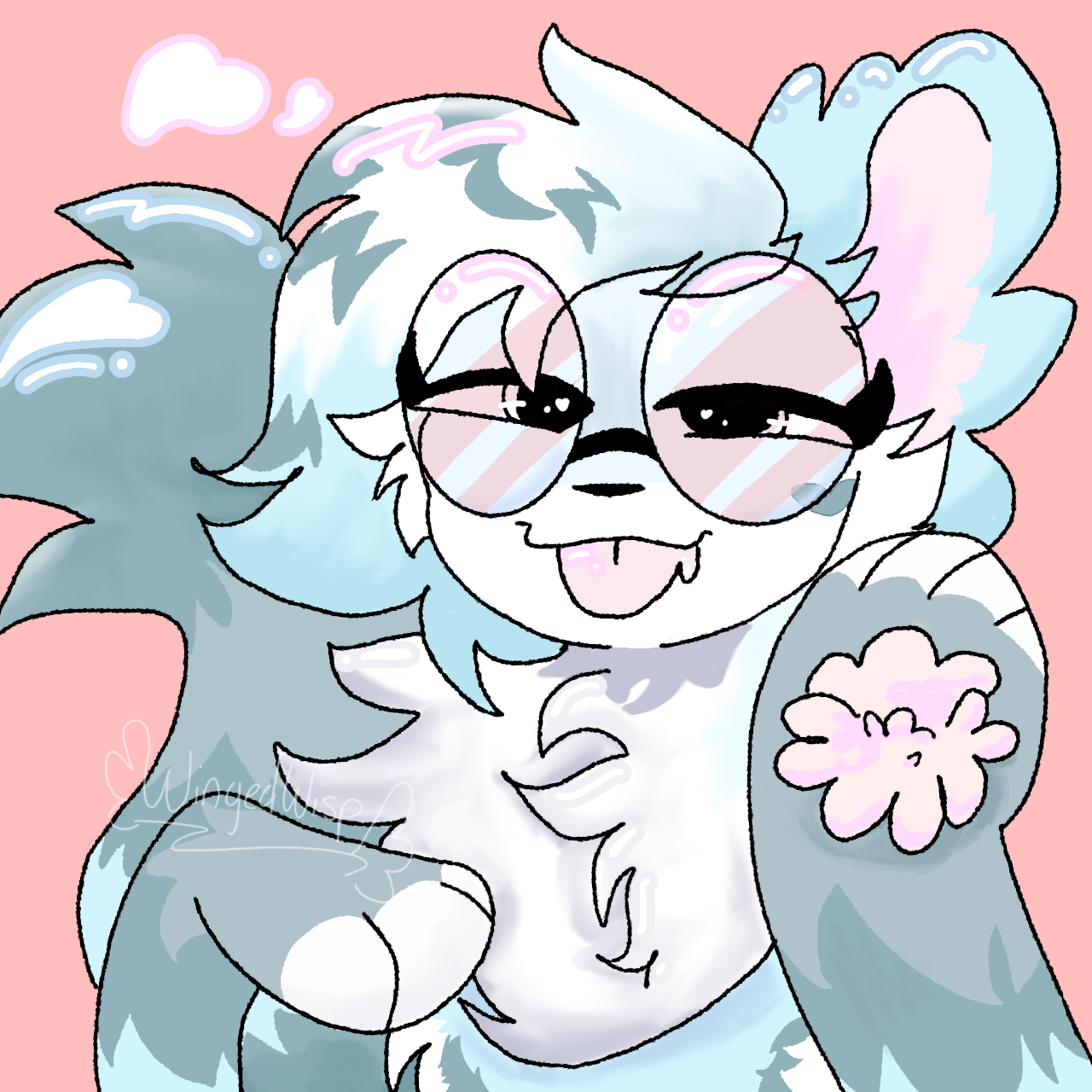 DTIYS FOR ASH THE KITTYFOX!!! - ibisPaint