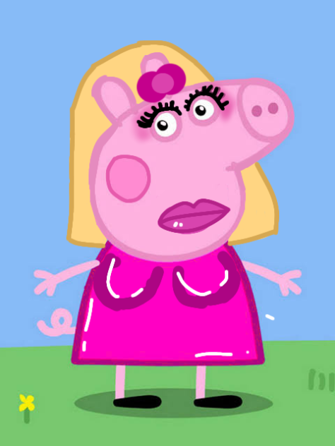 Peppa Pig plastic chic