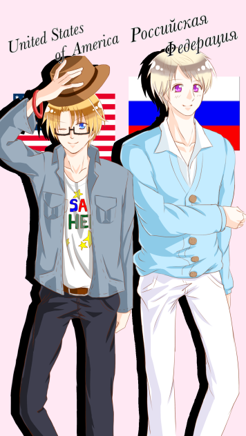 アメリカ＆ロシア