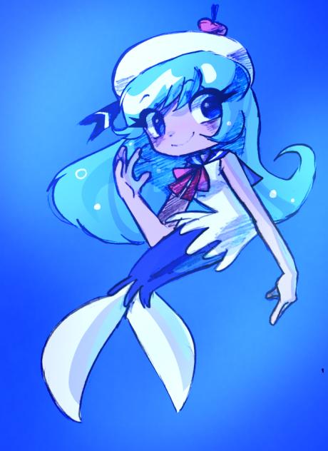 Cream soda cookie as a siren