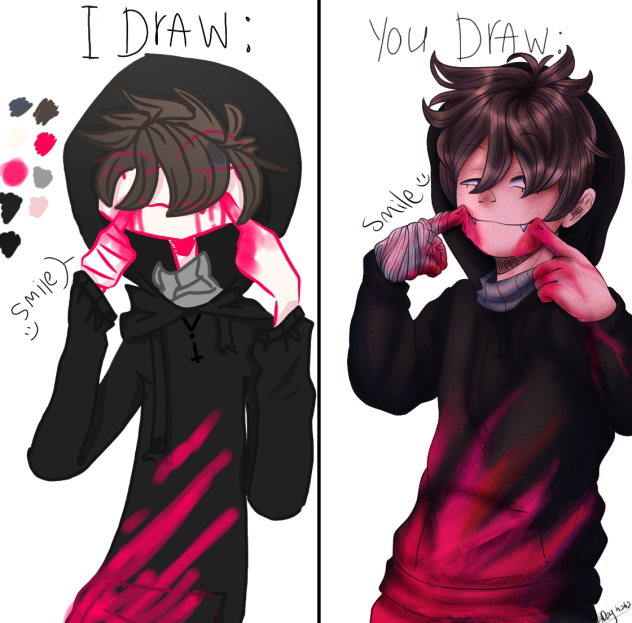 I draw you draw w Ларёк yay