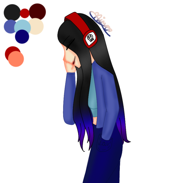 Still trying to find my art style 👁👄👁✌🏻