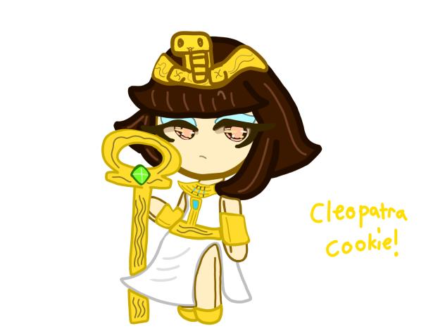 CLEOPATRA COOKIE!! ( sorry it was rushed