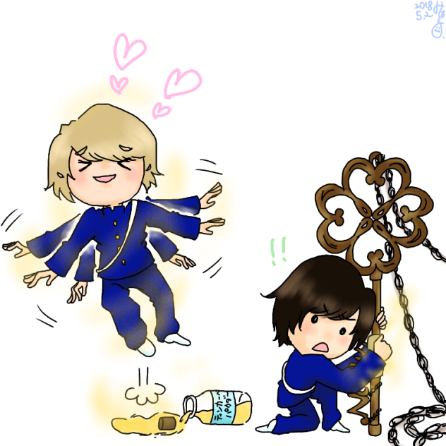 ( ´•ш•)見て！飛んでる！！