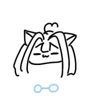 1255 まめがメガネをかけるだけ