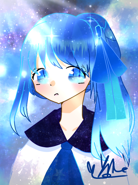 宇宙に溶ける　加工版