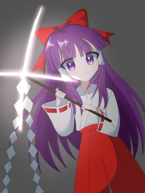 夢と伝統を保守する巫女