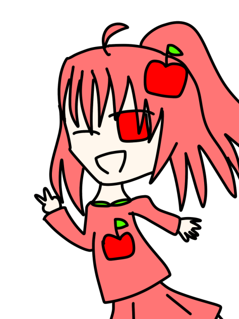 りんごの擬人化www