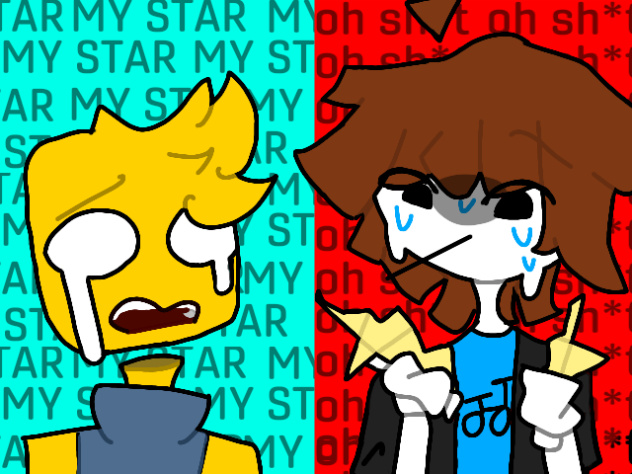 uh oh bacon boy broken noobs fav star😣
