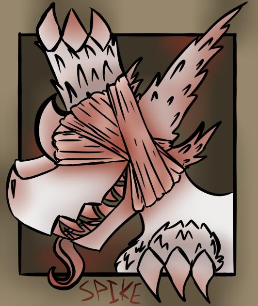 My Spikey baby (TW! BLOOD)