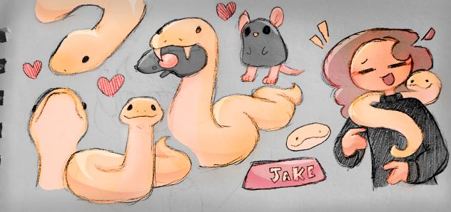 snakes, snakes, snakes, snakes - ibisPaint