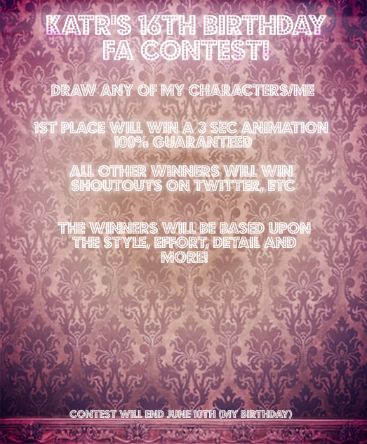 KatR's 16th Bday Contest