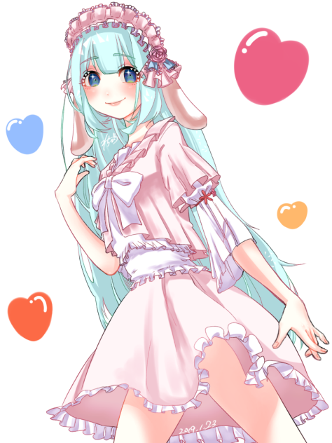 完成 指で描いたの褒めて Ibispaint