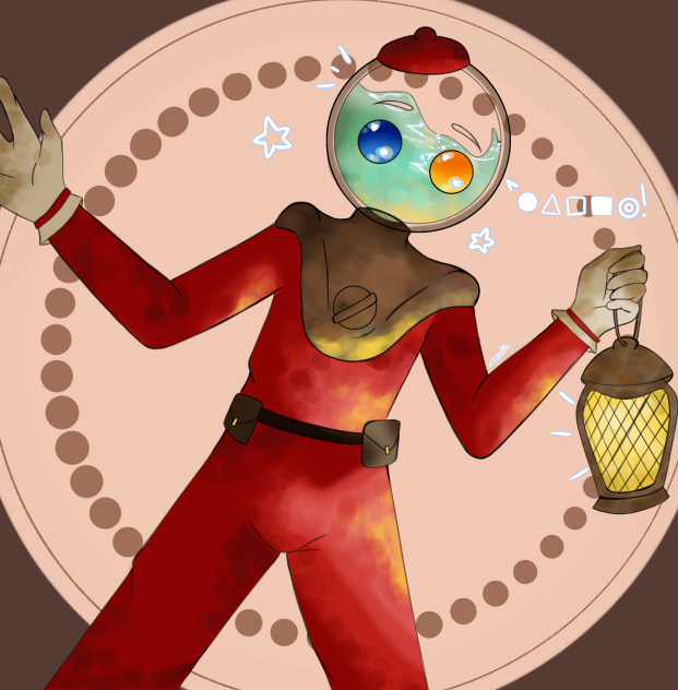 candy diver cookie fanart!