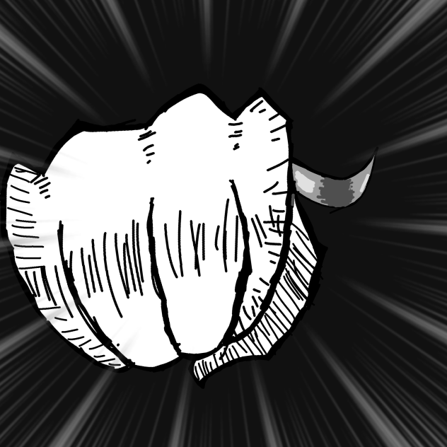 Página de mangá do foguinho socando ;)