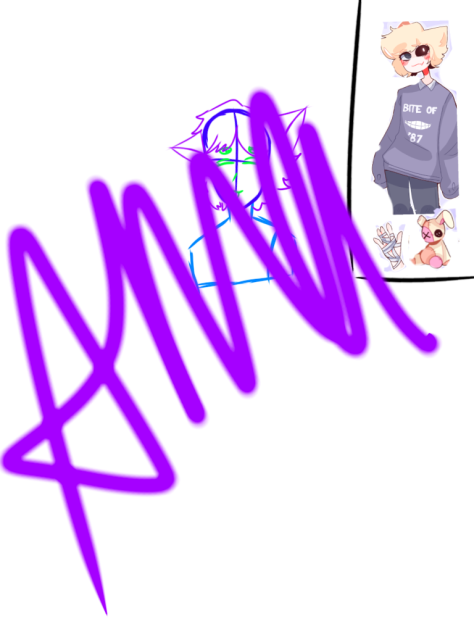 Mistake of my trying to draw patato