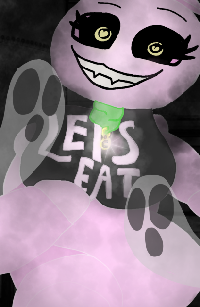 Pink FNaF toy chica