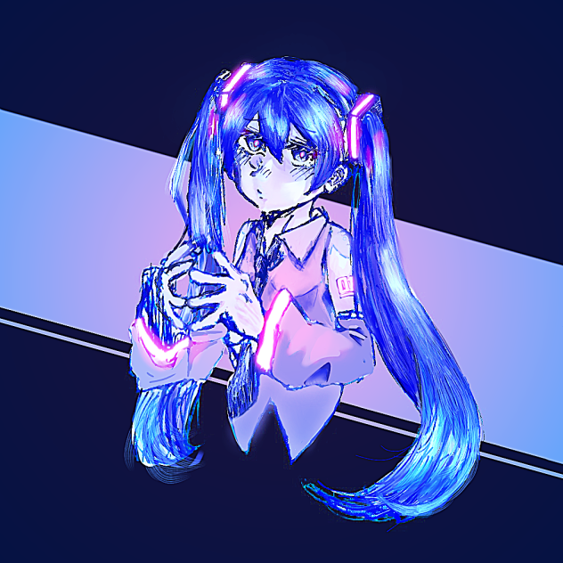 ネオンみく