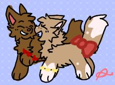 me and my bestie as cats
