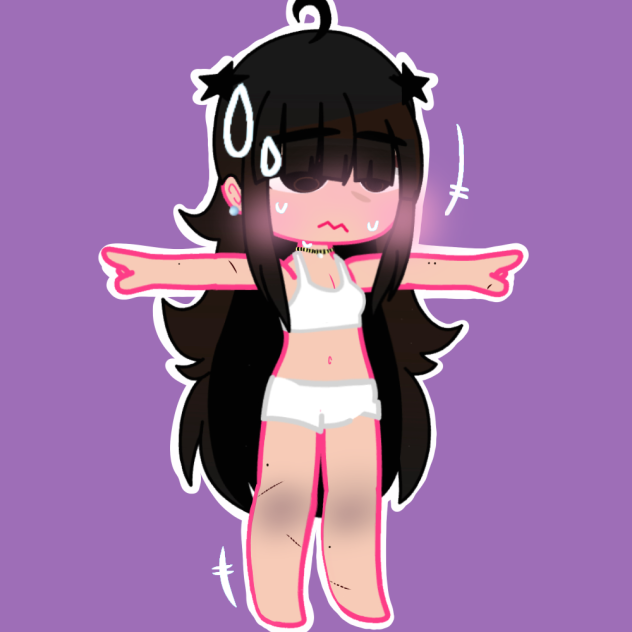 Editing my body type on my oc(revealing)